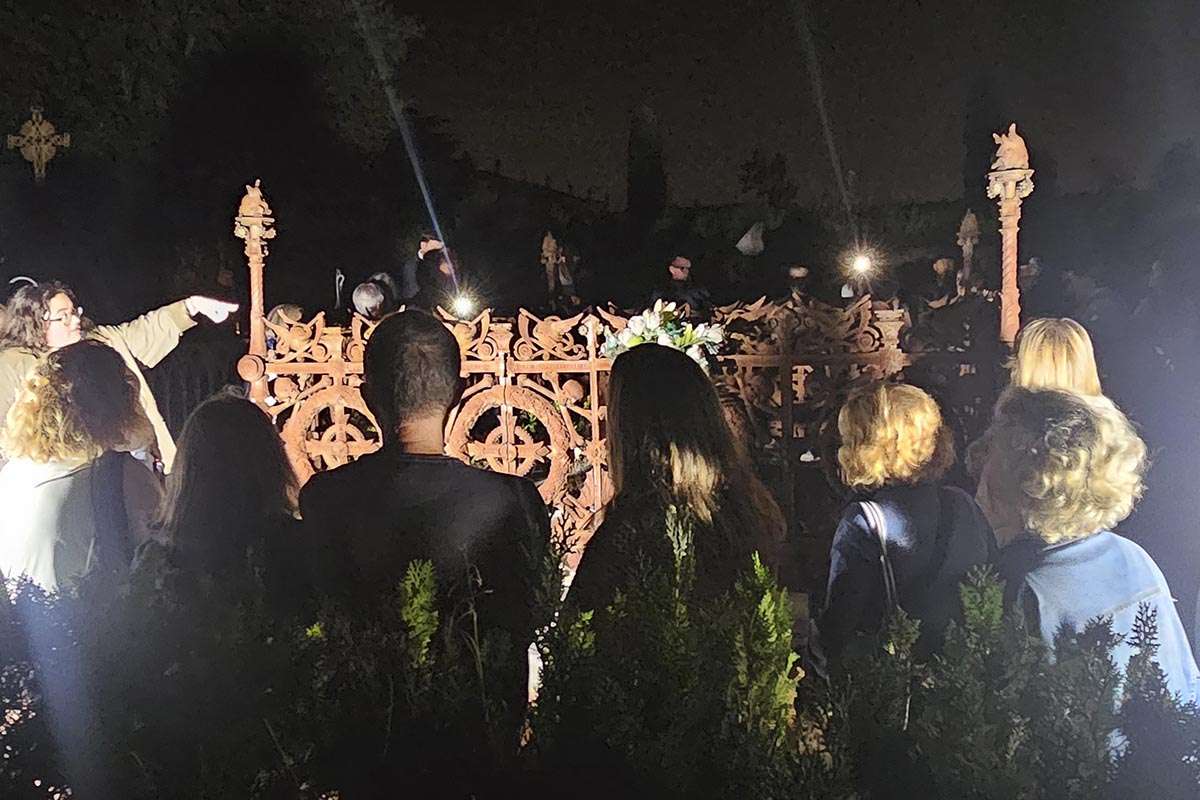 La historia de Sabadell revive a través del teatro en el Cementiri de Sant Nicolau